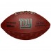 Мяч американского футбола NFL New York Giants Unsigned Wilson Showcase Duke Pro