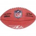Мяч американского футбола NFL Terry McLaurin Washington Commanders Autographed Authentic Wilson Duke Full Color