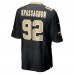 Игровая джерси New Orleans Saints Tanoh Kpassagnon Nike Black Game Player