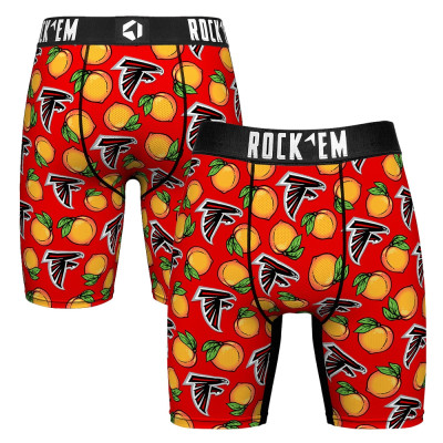 Боксеры Atlanta Falcons Rock Em Socks Red Peaches