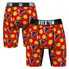 Трусы Atlanta Falcons Rock Em Socks Peaches - Red Трусы Atlanta Falcons Rock Em Socks Peaches - Red