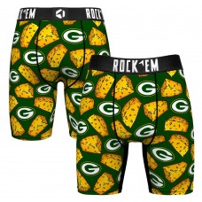 Трусы Green Bay Packers Rock Em Socks Cheeses - Green