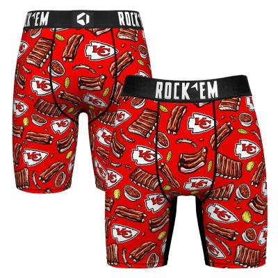 Носки Трусы Kansas City Chiefs Rock Em BBQ Ribs - Red
