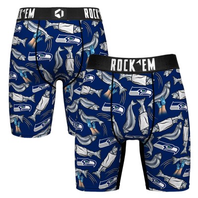 Трусы Seattle Seahawks Rock Em Socks Fish Market - Navy
