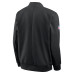 Куртка Pittsburgh Steelers Nike Black Sideline Powerful Blocking Full-Zip Dri-FIT Bomber