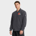 Куртка Cleveland Browns Nike Anthracite Sideline Powerful Blocking Full-Zip Dri-FIT Bomber Куртка Cleveland Browns Nike Anthracite Sideline Powerful Blocking Full-Zip Dri-FIT Bomber