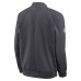 Куртка Cleveland Browns Nike Anthracite Sideline Powerful Blocking Full-Zip Dri-FIT Bomber