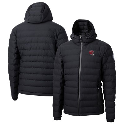 Кофта на молнии Kansas City Chiefs Cutter & Buck Helmet Mission Ridge Repreve Eco Insulated Puffer - Black