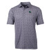 Поло Philadelphia Eagles Cutter & Buck Pike Magnolia Print Stretch - Black