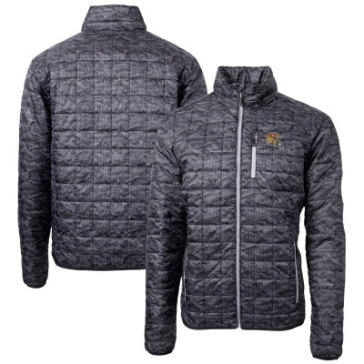 Куртка San Francisco 49ers Cutter & Buck Helmet Rainier PrimaLoft Eco Insulated Printed Puffer - Black