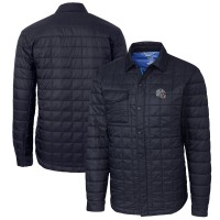 Рубашка New England Patriots Cutter & Buck Helmet Rainier PrimaLoft Eco Insulated Quilted - Navy