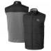 Жилетка San Francisco 49ers Cutter & Buck Helmet Stealth Hybrid Quilted Windbreaker - Black