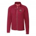 Кофта на молнии San Francisco 49ers Cutter & Buck Helmet Mainsail Sweater-Knit - Heather Scarlet