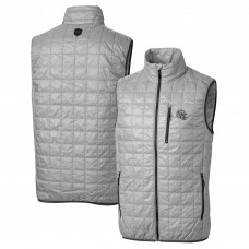 Жилетка Las Vegas Raiders Cutter & Buck Helmet Rainier PrimaLoft Eco Insulated Puffer - Silver