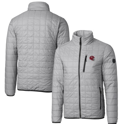 Куртка на молнии Kansas City Chiefs Cutter & Buck Helmet Rainier PrimaLoft Eco Insulated - Silver