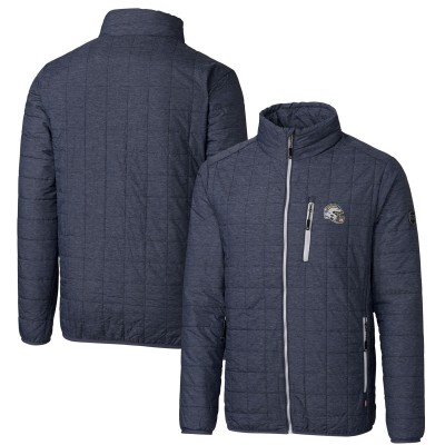 Куртка на молнии Los Angeles Chargers Cutter & Buck Helmet Rainier PrimaLoft Eco Insulated - Charcoal