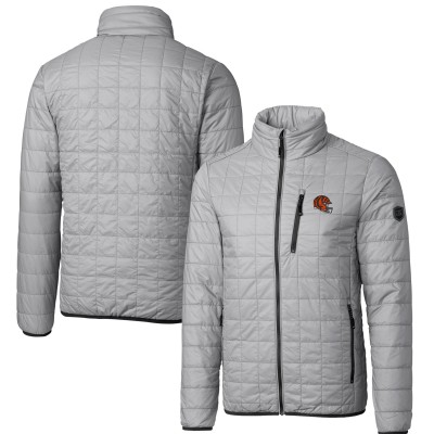 Куртка на молнии Cincinnati Bengals Cutter & Buck Helmet Rainier PrimaLoft Eco Insulated - Silver