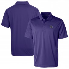 Поло Minnesota Vikings Cutter & Buck Helmet Prospect Textured Stretch - Purple