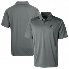 Pittsburgh Steelers Cutter & Buck Gray Helmet Prospect Textured Stretch Polo