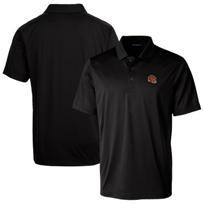 Поло Cincinnati Bengals Cutter & Buck Helmet Prospect Textured Stretch - Black