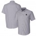 Рубашка Tennessee Titans Cutter & Buck Helmet Short Sleeve Stretch Oxford - Charcoal