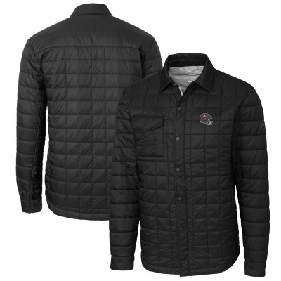 Рубашка Tampa Bay Buccaneers Cutter & Buck Helmet Rainier PrimaLoft Eco Insulated Quilted - Black