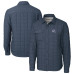 Рубашка Buffalo Bills Cutter & Buck Charcoal Helmet Rainier PrimaLoft Eco Insulated Quilted Shacket