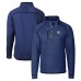 Indianapolis Colts Cutter & Buck Blue Helmet Mainsail Sweater-Knit Half-Zip Pullover Jacket