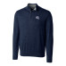 Пуловер Buffalo Bills Cutter & Buck Navy Helmet Lakemont Tri-Blend Sweater