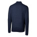 Пуловер Buffalo Bills Cutter & Buck Navy Helmet Lakemont Tri-Blend Sweater