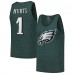 Майка с номером Jalen Hurts Philadelphia Eagles Majestic Threads Player Tri-Blend - Midnight Green Майка с номером Jalen Hurts Philadelphia Eagles Majestic Threads Player Tri-Blend - Midnight Green