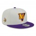 Бейсболка Minnesota Vikings New Era Cream/Purple City Originals 9FIFTY Snapback