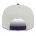 Бейсболка Minnesota Vikings New Era Cream/Purple City Originals 9FIFTY Snapback