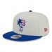 Бейсболка New England Patriots New Era Cream/Royal City Originals 9FIFTY Snapback