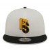 Бейсболка Pittsburgh Steelers New Era Cream/Black City Originals 9FIFTY Snapback