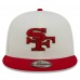 Бейсболка San Francisco 49ers New Era Cream/Scarlet City Originals 9FIFTY Snapback