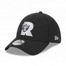 Бейсболка Las Vegas Raiders New Era Black City Originals 39THIRTY