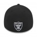 Бейсболка Las Vegas Raiders New Era Black City Originals 39THIRTY