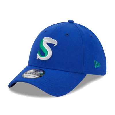 Бейсболка Seattle Seahawks New Era Royal City Originals 39THIRTY