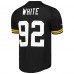 Футболка Reggie White Green Bay Packers Mitchell & Ness  - Black