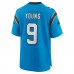 Игровая джерси Bryce Young Carolina Panthers Nike 2023 NFL Draft First Round Pick Alternate - Blue