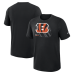 Футболка Cincinnati Bengals Nike Black Left End Run Slub Футболка Cincinnati Bengals Nike Black Left End Run Slub