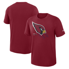 Футболка Arizona Cardinals Nike Cardinal Left End Run Slub Dri-FIT Футболка Arizona Cardinals Nike Cardinal Left End Run Slub Dri-FIT