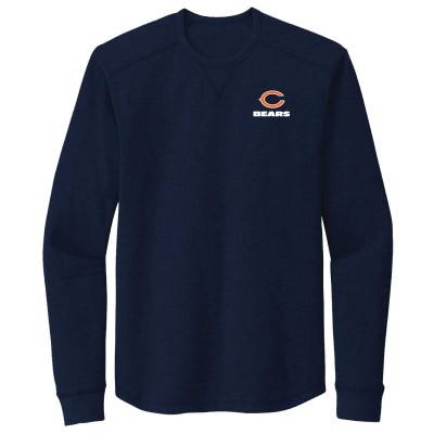 Футболка с длинным рукавом Chicago Bears Dunbrooke Cavalier Thermal - Navy
