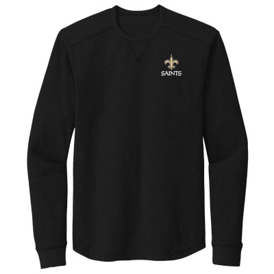 Футболка с длинным рукавом New Orleans Saints Dunbrooke Cavalier Thermal - Black