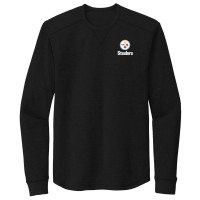 Pittsburgh Steelers Dunbrooke Black Cavalier Thermal Long Sleeve T-Shirt