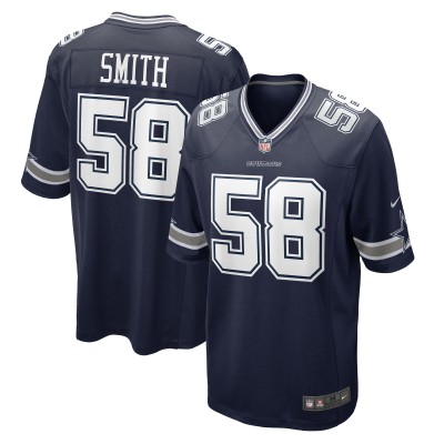 Игровая джерси Mazi Smith Dallas Cowboys Nike 2023 NFL Draft First Round Pick - Navy