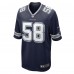 Игровая джерси Mazi Smith Dallas Cowboys Nike 2023 NFL Draft First Round Pick - Navy