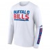 Футболка Buffalo Bills Two-Pack 2023 Schedule Combo Set - Royal/White