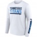 Две футболки Tennessee Titans Two-Pack 2023 Schedule - Navy/White